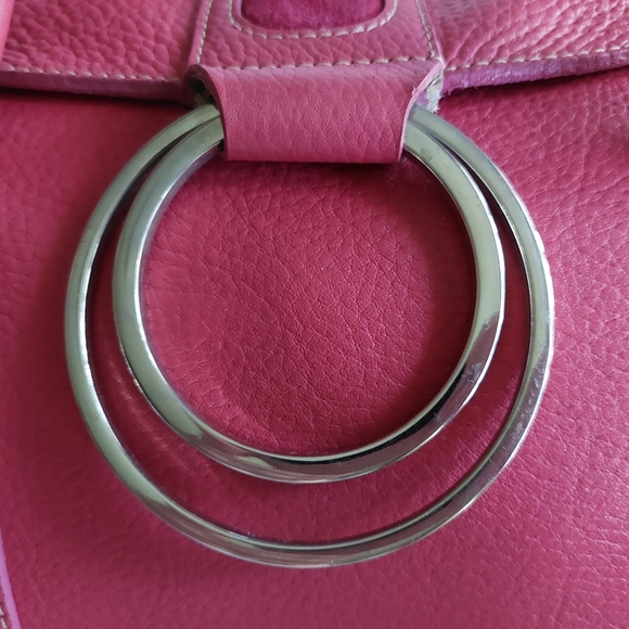 Hot Pink Billy Bag London Sachel - Picture 3 of 14